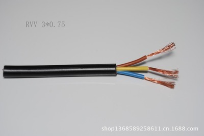 黑色擠壓RVV 3*0.75電纜 全面解析與應(yīng)用指南